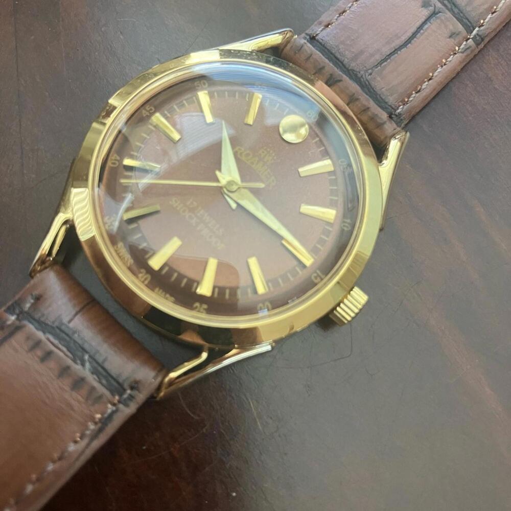 Vintage Rare Roamer vintage 36‎ mm rare men’s watch